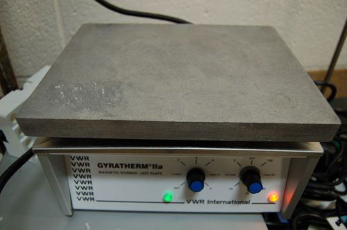 VWR gyratherm IIa stirrer hotplate stirring hot plate  heater  heating 4