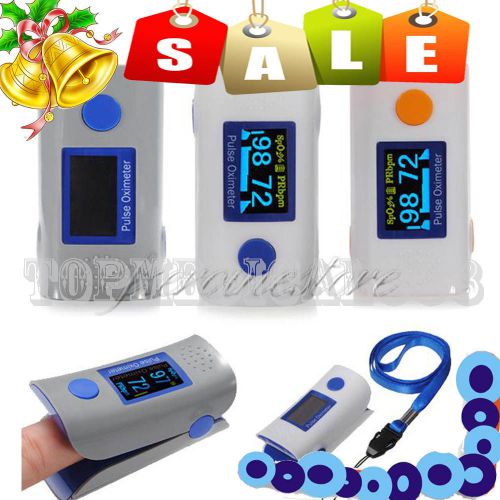OLED**Alarm Setting Blood Oxygen Monitor Pulse Oximeter SPO2 PR 6Modes 3 Colors