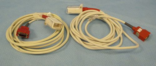 Lot of 2 masimo spo2patient cable ref #lnc-10 for sale