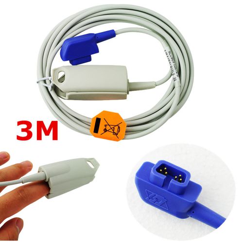 Adult fingertip clip spo2 probe sensor 6pin,compatible criticare /csi 934-10dn** for sale