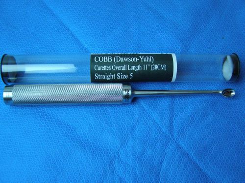 COBB(Dawson-Yuhal) Curette 11&#034; Size 5 Surgical Veterinary Spine Instruments