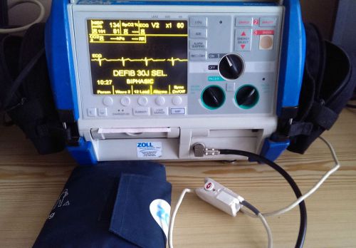 Zoll m series monitor with co2 ambulance/paramedic/emt/doctor/nurse/emergency !! for sale