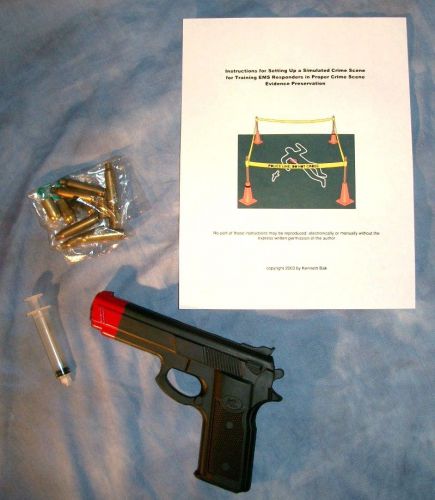 Ems crime scene evidence preservation training kit  emt for sale