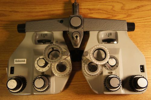 Rodenstock 14203X phoropter optical instrument 6V 3W made in Germany