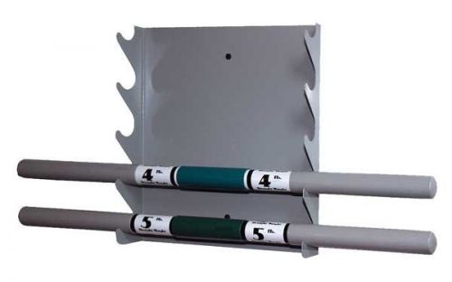 RACK, Weight Bar Storage Wall Organizer, Holds 5 therapy bars, 25 lbs. total.