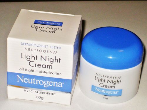 (60 g./2.11 oz.) Neutrogena Korean Cream Light Night Cream Non-Comedogenic