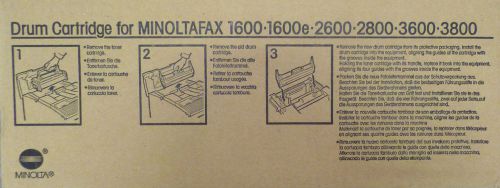 Konica minolta drum cartridge for minoltafax 1600 1600e 2600 2800 3600 3800 for sale