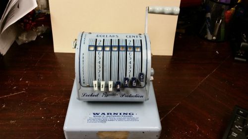 Powder blue paymaster x-550 check writer - 87c433306 for sale