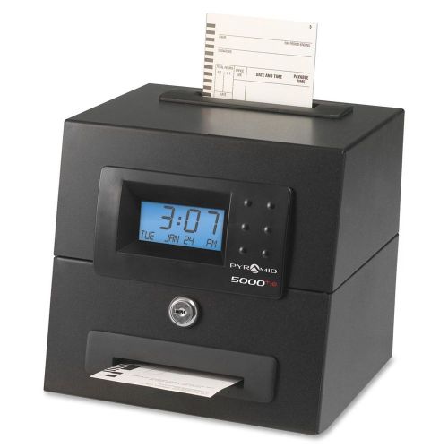 Pyramid pti5000hd 5000 heavy duty auto totaling time clock for sale