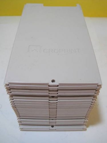 ACROPRINT EXPANDING TIME CARD RACK HOLDER MOUNTABLE/ PORTABLE TAN HOLDS 25 USED