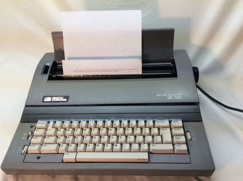 SMITH CORONA Spell Right Dictionary Electronic Typewriter Word Processor