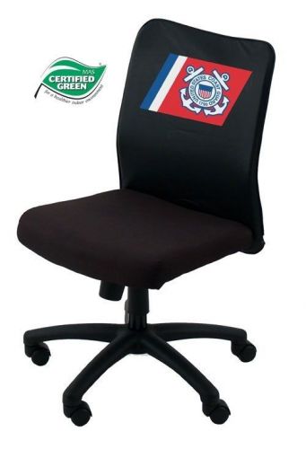 B6105-lc035 boss budget mesh office task chair with the u.s coast guard logo cov for sale