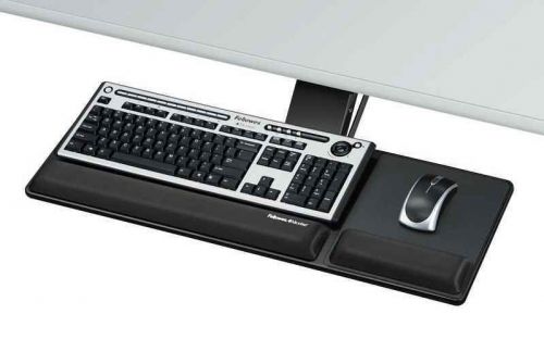 Fellowes 8017801 Designer Suites Compact Keyboard Tray - TAA Compliant