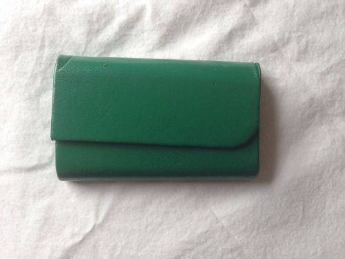 Business Card Holder Kelly Green