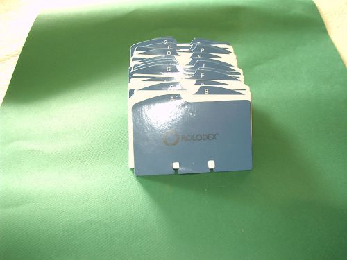 New Vintage Rolodex Cards  2+1/4&#034; x 5&#034; - Never Used From Broken File Holder