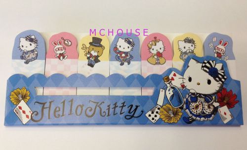 Sanrio Hello Kitty Post it Memo Page Marker Flags Alice in Wonderland Bookmark
