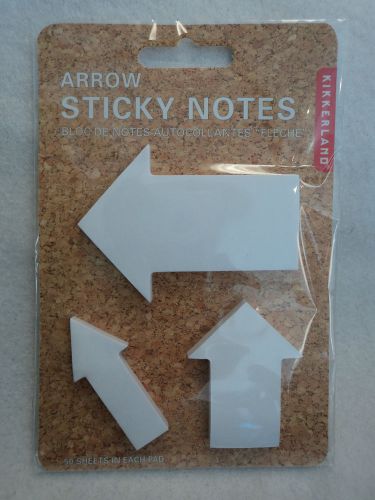 Arrow sticky post it notes 50 sheets x 3 pads office supply coworker boss gift for sale