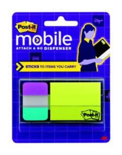 Post-it Mobile Attach &amp; Go Notes and Tabs Dispenser