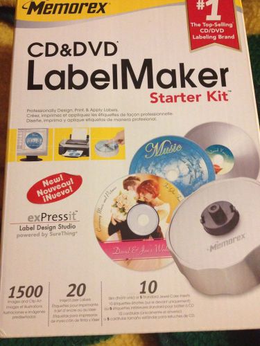 Memorex CD/DVD LabelMaker Starter Kit