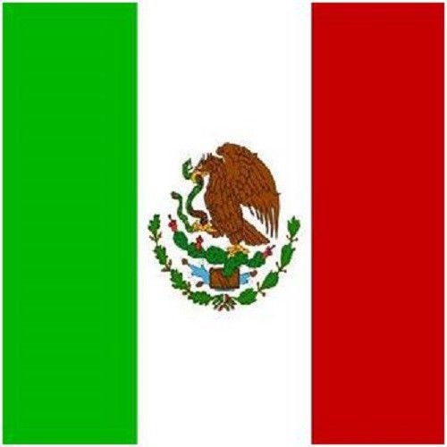 30 Custom Mexican Flag Personalized Address Labels