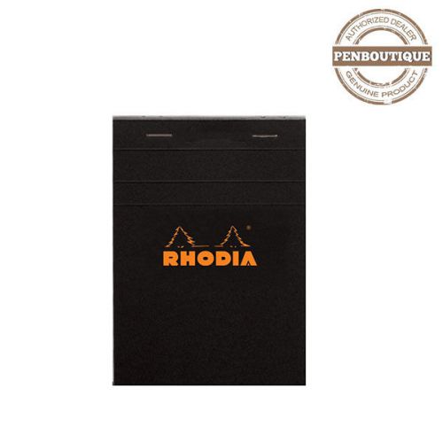 Rhodia notepads black graph 80s 6 x 8-1/4 for sale