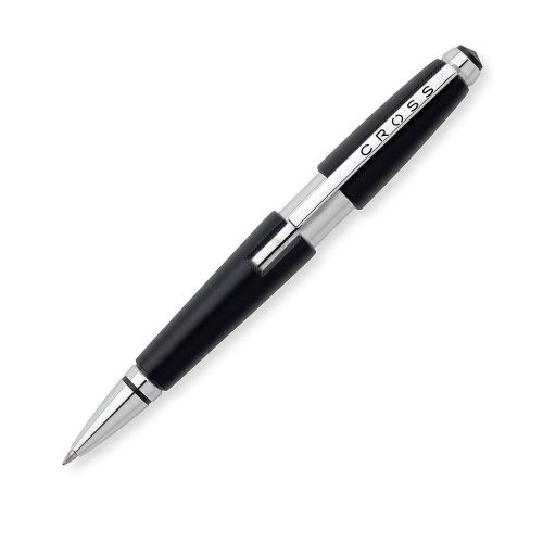CROSS EDGE Capless Gel Ballpoint pen AT0555-2 Matte JET BLACK