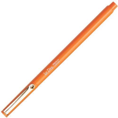 Uchida Lepen Permanent Marker - Micro Fine Marker Point Type - Orange (4300s7)