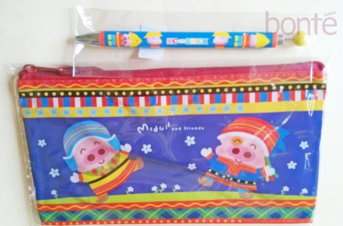 [Mcdull] - Pencil Case and Ball Pen (black ink) school / collection, gift set