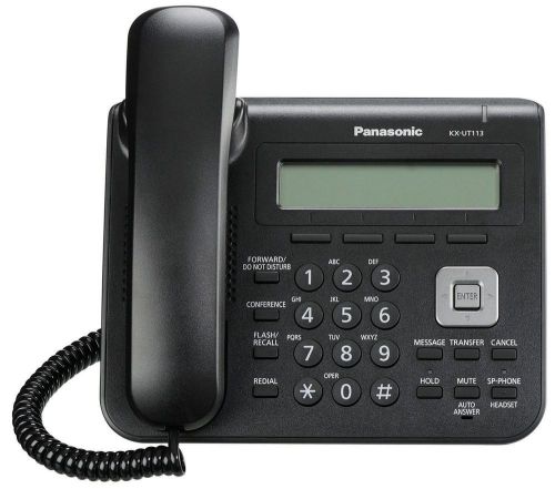 NEW Panasonic PAN-KXUT113B BASIC SIP PHONE