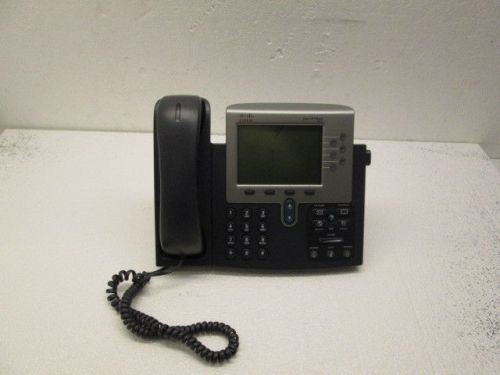 CISCO CP-7961G VOIP UNIFIED IP PHONE 7961 (SMALL DAMAGE TO SCREEN)