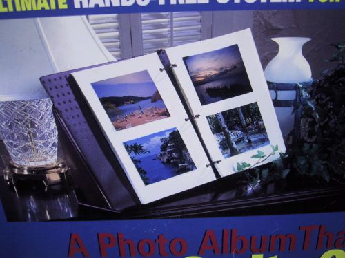 Ultimate Hands-Free Standing Photo Album Display Weddings Sales Presentations
