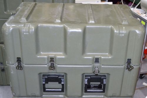 Hardigg Medchest No. 6 Mobile Military Medical Supply Case  with Wheels 33x21x20