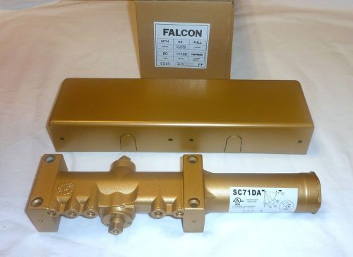 Ir falcon sc71 da 43161 commercial door closer no arm grade 1 heavy duty brass for sale