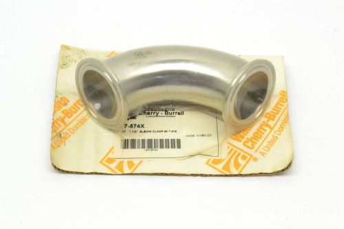 NEW WAUKESHA 137-574X 1-1/2 IN STAINLESS ELBOW 90 DEGREE PIPE FITTING B422150