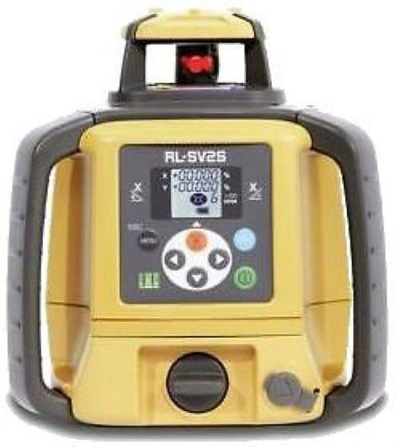 NEW Topcon RL-SV2S Automatic Self-Leveling Dual Slope Rotary Laser Level RB Kit