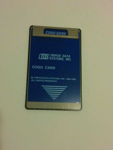 TDS  tripod data 48 Cogo Card for HP 48GX Calculators. Free shipping!!