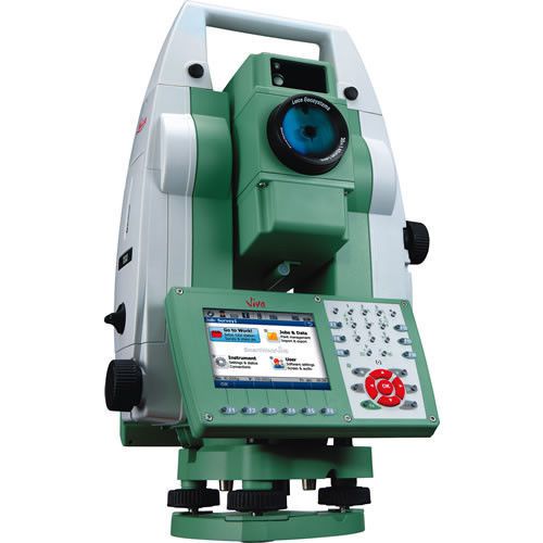 Brand new leica ts11r1000 i 3&#034; prismless total station 4 surveying 1 yr warranty for sale