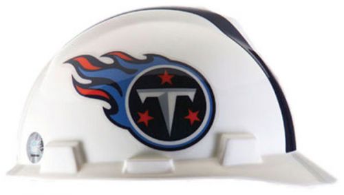 Tennessee titans nfl football msa v-gard hard hat new type 1 hardhat class e + g for sale