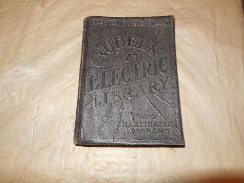 1931-41-47 COPYRIGHT DATES AUDEL&#039;s NEW ELECTRIC LIBRARY ORIGINAL 3629 PG BOOK #7