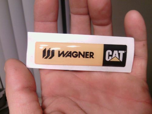 CAT WAGNER domed sticker