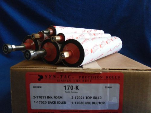 Chief 17 syn-tac 170-k 6 pcs soft rubber ink roller kit for sale