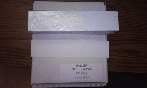 HASLER METER Double Labels/Tapes #900-402-0 4 x 250 Tapes