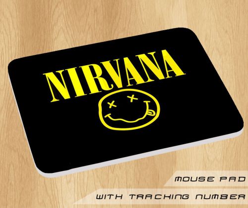 Nirvana American Rock Band Logo Mousepad Mouse Pad Mat Hot Gaming Game