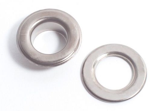 1000 #2 3/8&#034; grommets &amp; washers gunmetal color  ideal for making posters,tags for sale