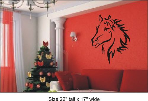 2X Horse Wall Vinyl Sticker Decal Bedroom-Drawing-Room-StudyRoom DinningRoom-101