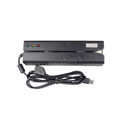 USB Magnetic Credit Card Writer Encoder Reader Compatiable MSR206 MSR605 MSR606
