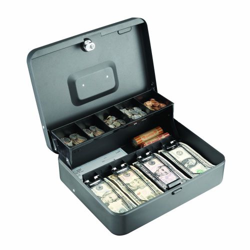 Multi-Compartment Cash Box Money Currency Organizer Chest Retail Shop XMAS GIFT