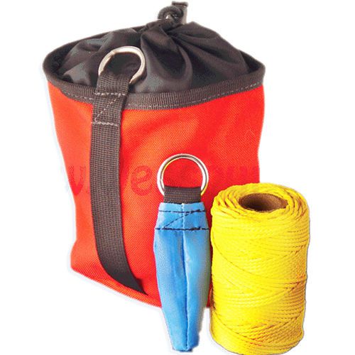 Tree climbers throw line kit,180&#039; 1.75mm zing-it line,14 oz weight &amp; mini bag for sale