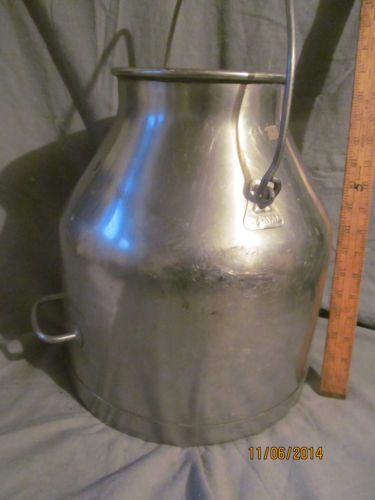 De Laval 5 Gallon Milk Stainless Can/farming tool/dairy container/vintage dairy