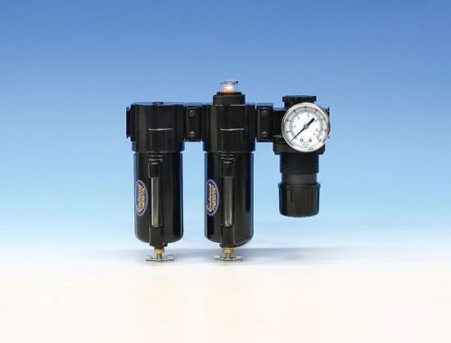Compressed air filter separator regulator system for sale